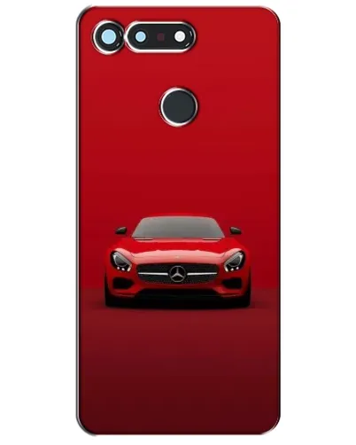 Чохол для Huawei Honor View 20 / V20 з картинкою «Червоний Mercedes AMG»