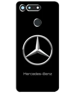 Чохол для Huawei Honor View 20 / V20 з картинкою «Mercedes Silver Logo»