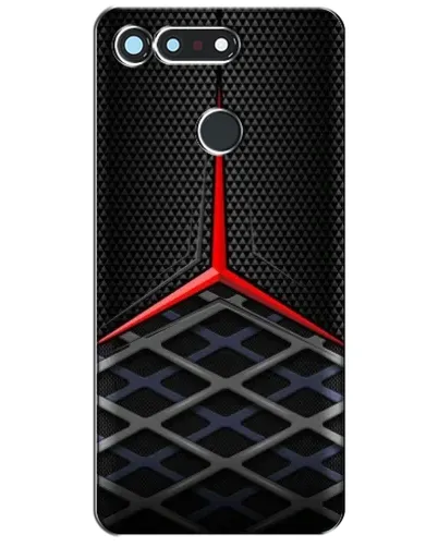Чохол для Huawei Honor View 20 / V20 з картинкою «Mercedes Carbon Grid»