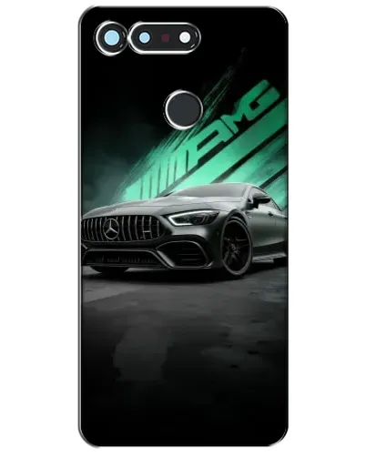 Чохол для Huawei Honor View 20 / V20 з картинкою «Темний Mercedes AMG»