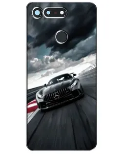 Чохол для Huawei Honor View 20 / V20 з картинкою «Гоночний Mercedes AMG»