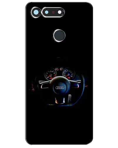 Чохол для Huawei Honor View 20 / V20 з картинкою «Салон Audi — кермо»