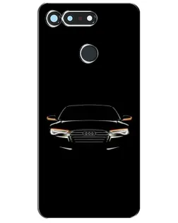 Чохол для Huawei Honor View 20 / V20 з картинкою «Audi — нічний контур»