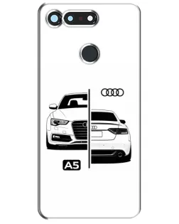 Чохол для Huawei Honor View 20 / V20 з картинкою «Audi — контрастний дизайн»
