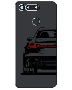 Чохол для Huawei Honor View 20 / V20 з картинкою «Задня частина Audi — арт»