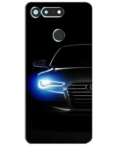 Чохол для Huawei Honor View 20 / V20 з картинкою «Неоновий погляд Audi»