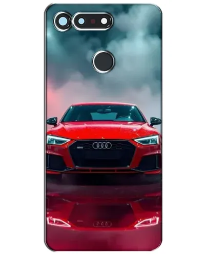 Чохол для Huawei Honor View 20 / V20 з картинкою «Audi RS — червоний стиль»