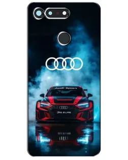 Чохол для Huawei Honor View 20 / V20 з картинкою «Audi Sport — неон»