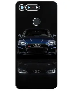Чохол для Huawei Honor View 20 / V20 з картинкою «Audi — нічне відображення»