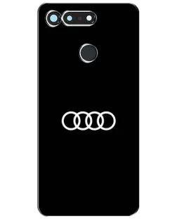Чохол для Huawei Honor View 20 / V20 з картинкою «Audi White Logo»