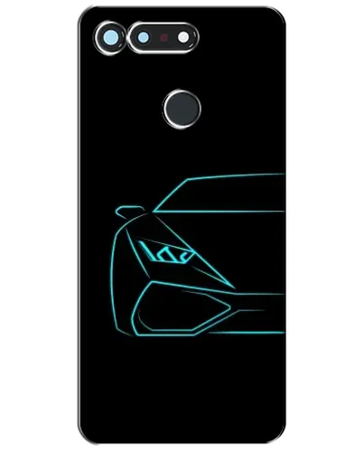 Чохол для Huawei Honor View 20 / V20 з картинкою «Блакитний силует Lamborghini» Чохол для Huawei Honor View 20 / V20 з картинкою «Блакитний силует Lamborghini»
