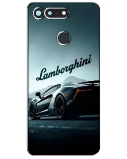 Чохол для Huawei Honor View 20 / V20 з картинкою «Класичний Lamborghini надпис»