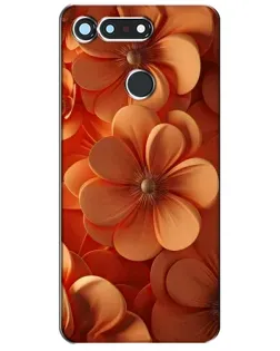 Чехол для Huawei Honor View 20 / V20 с картинкой «Оранжевый макро цветок» Чехол для Huawei Honor View 20 / V20 с картинкой «Оранжевый макро цветок»