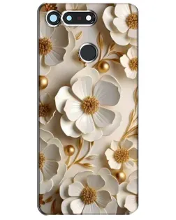 Чехол для Huawei Honor View 20 / V20 с картинкой «Белие бумажние цвети» Чехол для Huawei Honor View 20 / V20 с картинкой «Белие бумажние цвети»