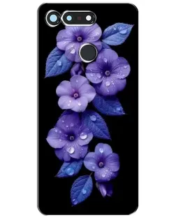 Чехол для Huawei Honor View 20 / V20 с картинкой «Фиолетовые цветы с росою» Чехол для Huawei Honor View 20 / V20 с картинкой «Фиолетовые цветы с росою»