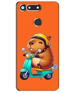 Чохол для Huawei Honor View 20 / V20 з картинкою «Капібара на скутері» Чохол для Huawei Honor View 20 / V20 з картинкою «Капібара на скутері»