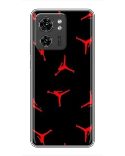 Чохол для Huawei Enjoy 90 Plus з картинкою «Jordan Red Pattern»