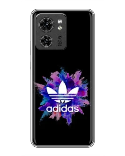 Чехол для Huawei Enjoy 90 Plus с картинкой «Взрыв красок Adidas»