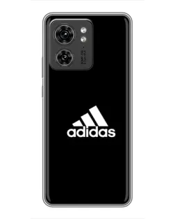 Чехол для Huawei Enjoy 90 Plus с картинкой «Черная классика Adidas»