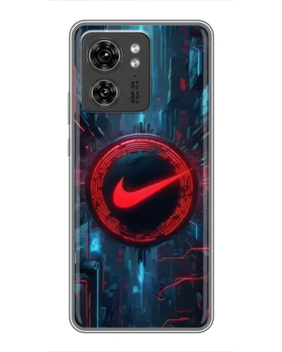 Чехол для Huawei Enjoy 90 Plus с картинкой «Техногенный стиль Nike»