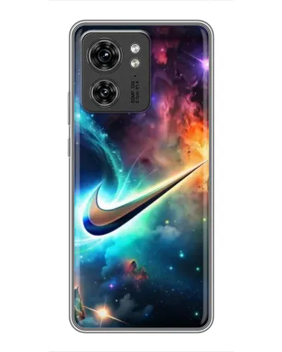 Чехол для Huawei Enjoy 90 Plus с картинкой «Космический Nike Swoosh»
