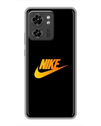 Чехол для Huawei Enjoy 90 Plus с картинкой «Золотой логотип Nike»