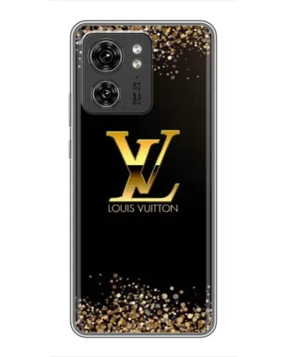 Чехол для Huawei Enjoy 90 Plus с картинкой «LV — золотые искры»