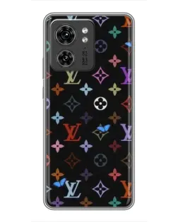 Чехол для Huawei Enjoy 90 Plus с картинкой «Цветная монограмма LV»