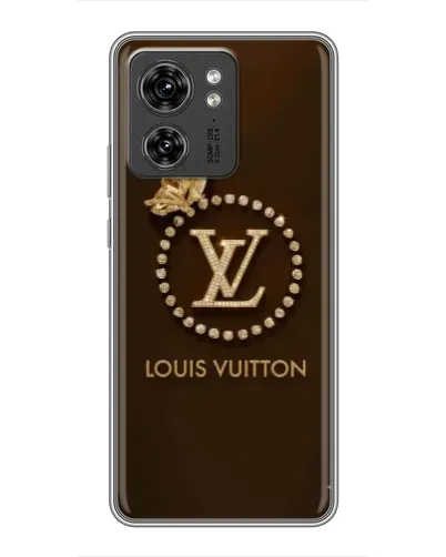 Чехол для Huawei Enjoy 90 Plus с картинкой «LV — золотая печать»