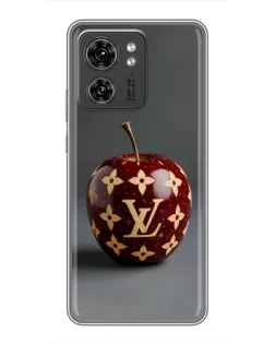 Чехол для Huawei Enjoy 90 Plus с картинкой «Красное яблоко LV»
