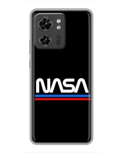 Чехол для Huawei Enjoy 90 Plus с картинкой «NASA — классика Red Blue»