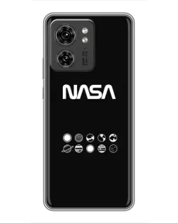 Чехол для Huawei Enjoy 90 Plus с картинкой «NASA — технический принт»