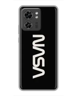 Чехол для Huawei Enjoy 90 Plus с картинкой «NASA — вертикальный логотип»