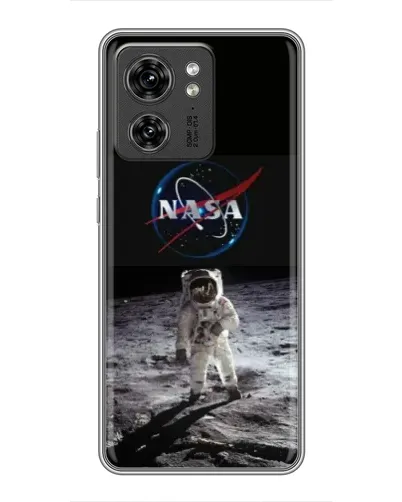 Чехол для Huawei Enjoy 90 Plus с картинкой «Астронавт на Луне»