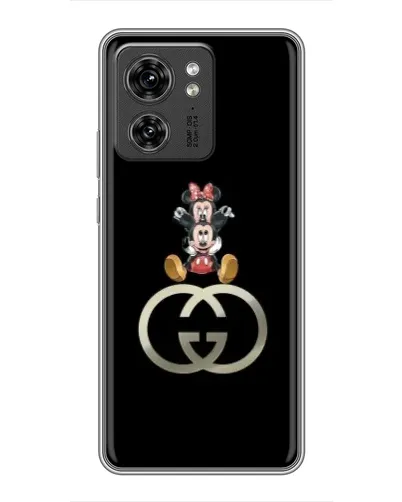 Чехол для Huawei Enjoy 90 Plus с картинкой «Минни Маус на лого»