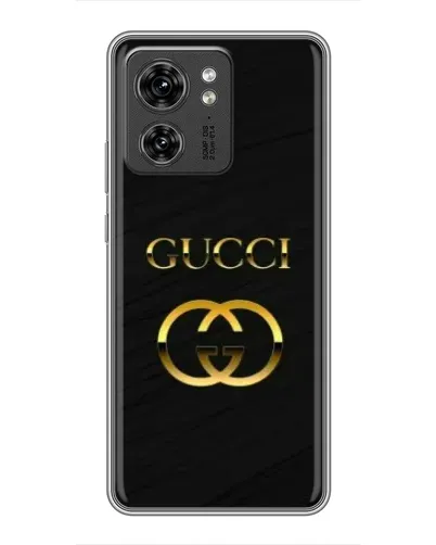 Чехол для Huawei Enjoy 90 Plus с картинкой «Золотой логотип Gucci»