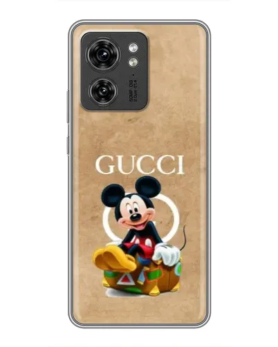 Чехол для Huawei Enjoy 90 Plus с картинкой «Микки Маус Gucci — крафт»