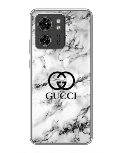 Чехол для Huawei Enjoy 90 Plus с картинкой «Gucci — мраморный шик»