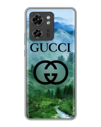 Чехол для Huawei Enjoy 90 Plus с картинкой «Gucci — горный пейзаж»