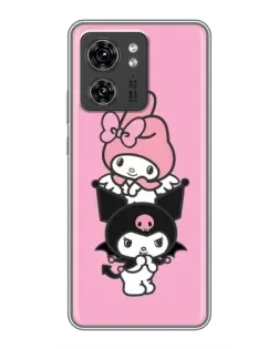 Чехол для Huawei Enjoy 90 Plus с картинкой «My Melody и Kuromi»