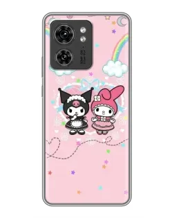 Чехол для Huawei Enjoy 90 Plus с картинкой «My Melody и Kuromi»