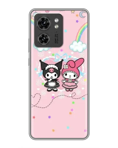 Чехол для Huawei Enjoy 90 Plus с картинкой «My Melody и Kuromi»