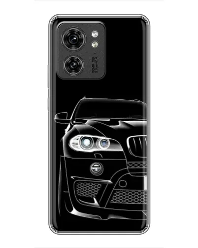 Чехол для Huawei Enjoy 90 Plus с картинкой «Темный силуэт BMW»