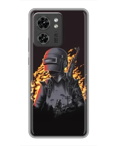 Чехол для Huawei Enjoy 90 Plus с картинкой «PUBG — огненный силуэт» Чехол для Huawei Enjoy 90 Plus с картинкой «PUBG — огненный силуэт»
