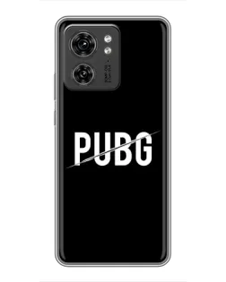 Чехол для Huawei Enjoy 90 Plus с картинкой «PUBG — белый логотип»