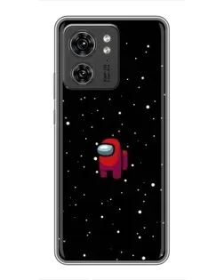 Чехол для Huawei Enjoy 90 Plus с картинкой «Красный Among Us»