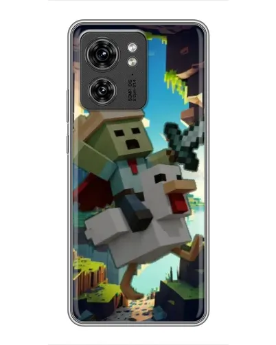 Чехол для Huawei Enjoy 90 Plus с картинкой «Стив и гусь»