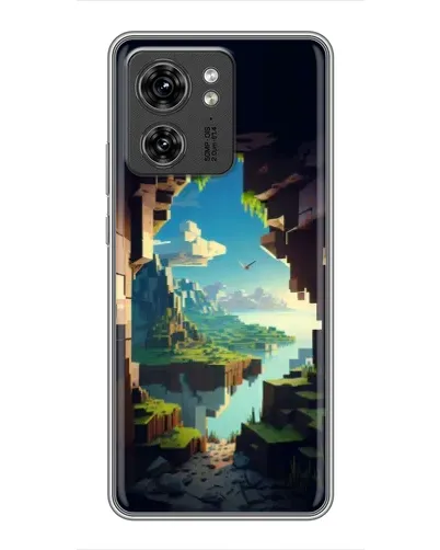 Чехол для Huawei Enjoy 90 Plus с картинкой «Вид из пещеры»