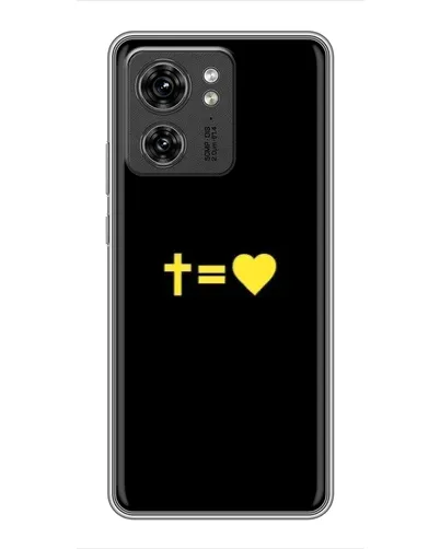 Чехол для Huawei Enjoy 90 Plus с картинкой «Сердце и Крест» Чехол для Huawei Enjoy 90 Plus с картинкой «Сердце и Крест»