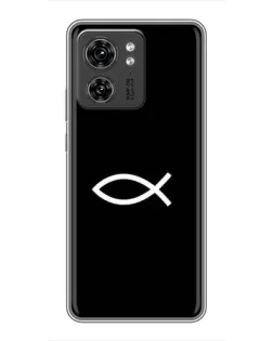Чехол для Huawei Enjoy 90 Plus с картинкой «Символ рыбы Jesus»